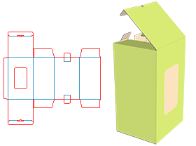上下对插管式盒,开窗贴pvc/pet,可见内部产品,彩盒,卡纸瓦楞纸坑纸盒,上下各加锁扣不易自开，包装结构设计,包装盒结构,包装设计,化妆品包装,化妆品包装设计,电子产品包装设计,产品包装设计,玩具