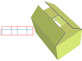 纸箱（英文 carton或hard paper case）：是应用最广泛的包装制品，按用料不同，有瓦楞纸箱、单层纸板箱等，有各种规格和型号。纸箱常用的有三层、五层，七层，各层分为里纸、瓦楞纸、芯纸、面