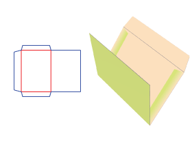 简易包裹设计|文件快递|信封|内袋