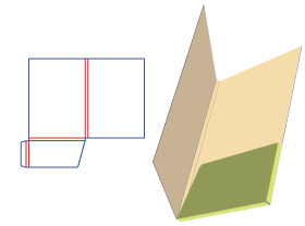 开口文件夹|包装设计要点