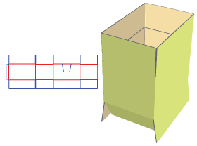 纸箱（英文 carton或hard paper case）：是应用最广泛的包装制品，按用料不同，有瓦楞纸箱、单层纸板箱等，有各种规格和型号。纸箱常用的有三层、五层，七层，各层分为里纸、瓦楞纸、芯纸、面