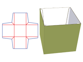 内衬,托盘盒,天地盖底盒/盖,包装盒结构设计