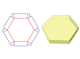 六角式包装盒|异型包装盒设计