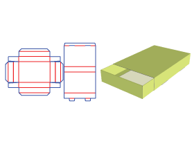 抽屉盒包装,折叠成型,内裤袜子抽屉盒,开窗包装,抽屉式折叠纸盒,展示包装,销售包装