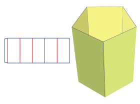 正五边形套盒|组合式纸盒